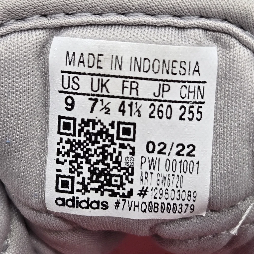 Adidas Women's EQ21 Run 'Dash Grey Almost Pink' Running Shoes Size 9